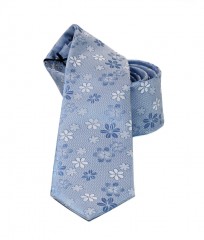  NM Slim Krawatte - Blau geblümt 